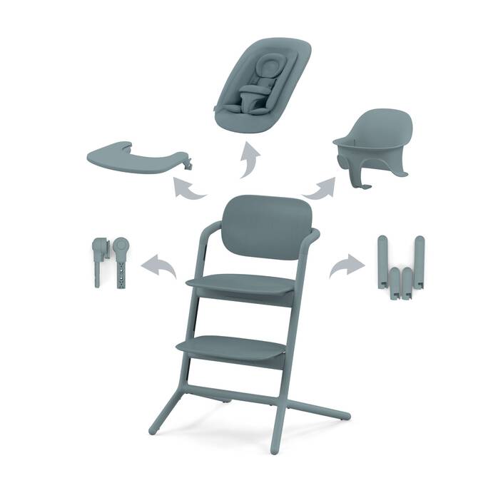 CYBEX Lemo 4-in-1 – Stone Blue in Stone Blue Bild 1 CYBEX Lemo 4-in-1 – Stone Blue in Stone Blue large-cybex-neu Bild 1