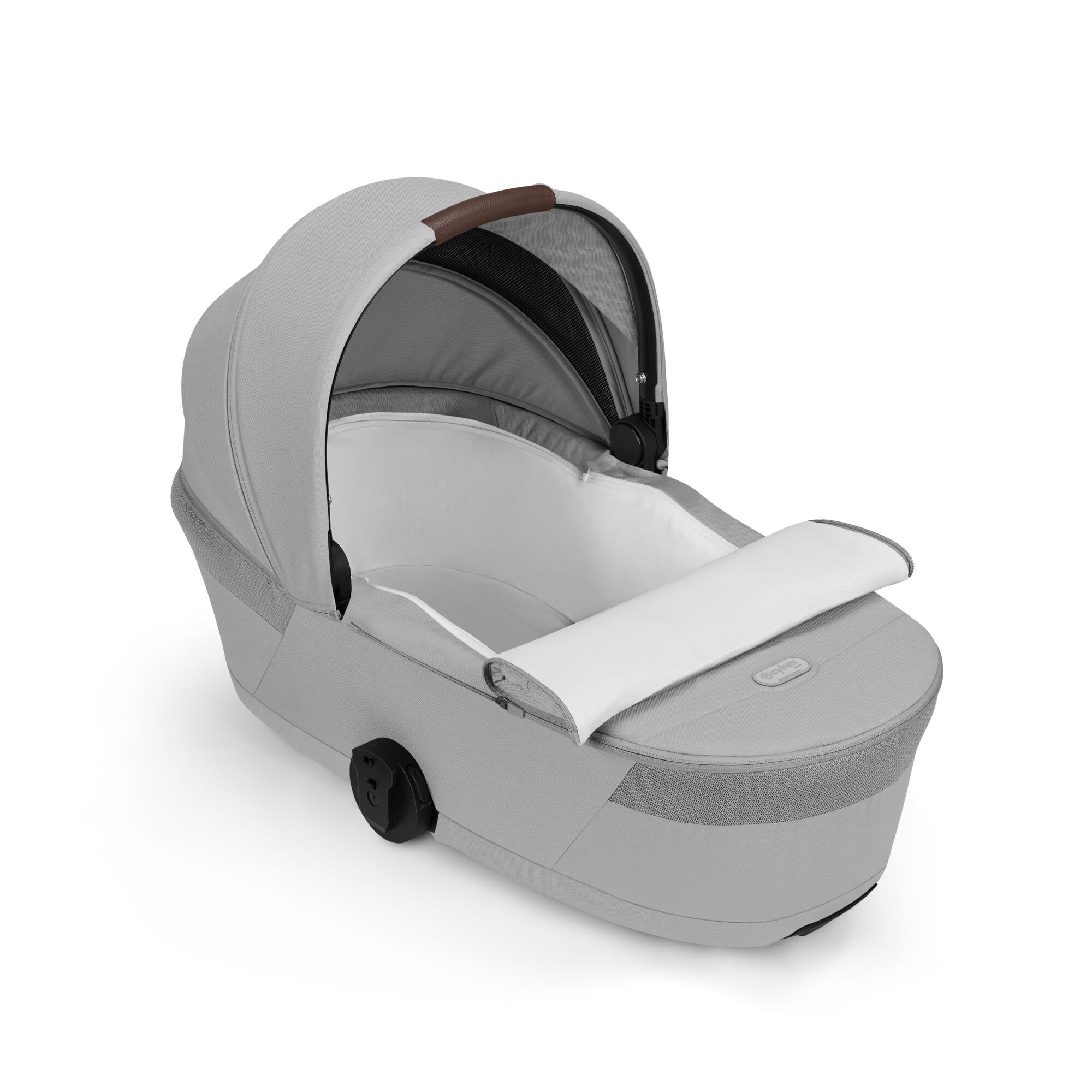 CYBEX Balios Fold Cot - Stone Grey in Stone Grey large-cybex-us image number 4