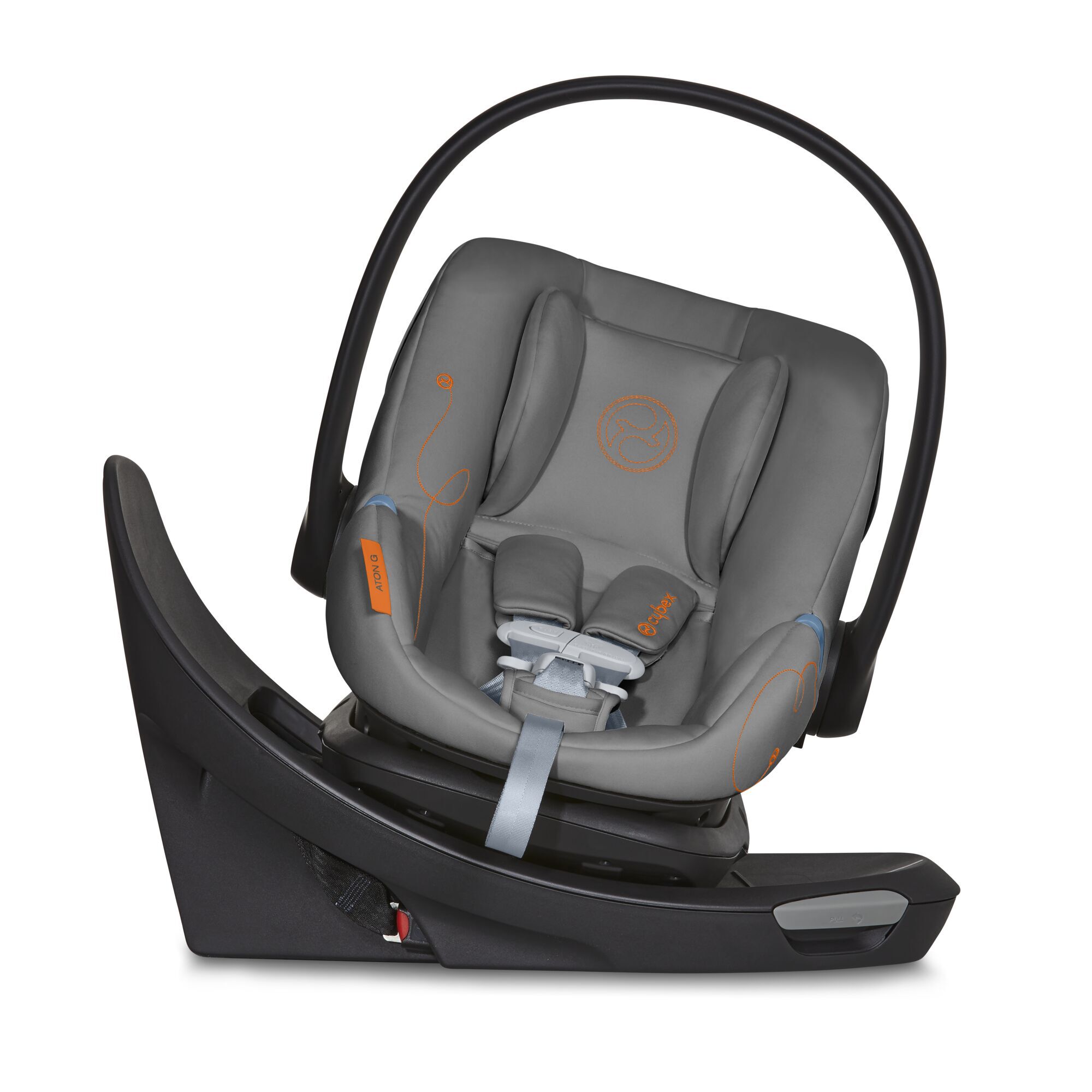 CYBEX Aton G Swivel - Lava Grey (SensorSafe) in Lava Grey (SensorSafe) large-cybex-ca image number 1 Small