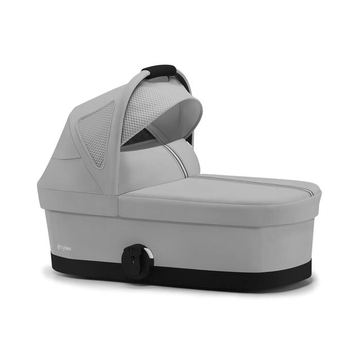 CYBEX Cot S - Fog Grey in Fog Grey image number 2 CYBEX Cot S - Fog Grey in Fog Grey large-cybex-neu image number 2