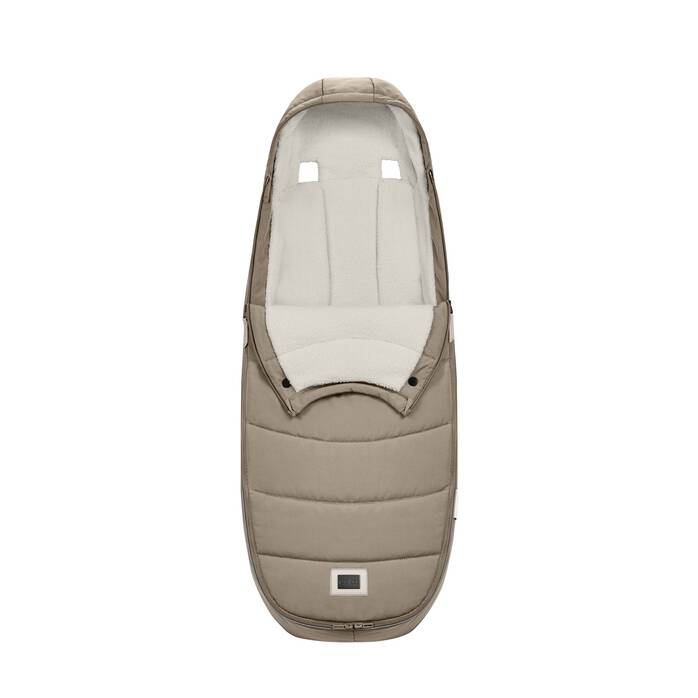 CYBEX Platinum Footmuff - Cozy Beige in Cozy Beige Bild 2 CYBEX Platinum Footmuff - Cozy Beige in Cozy Beige large-cybex-neu Bild 2