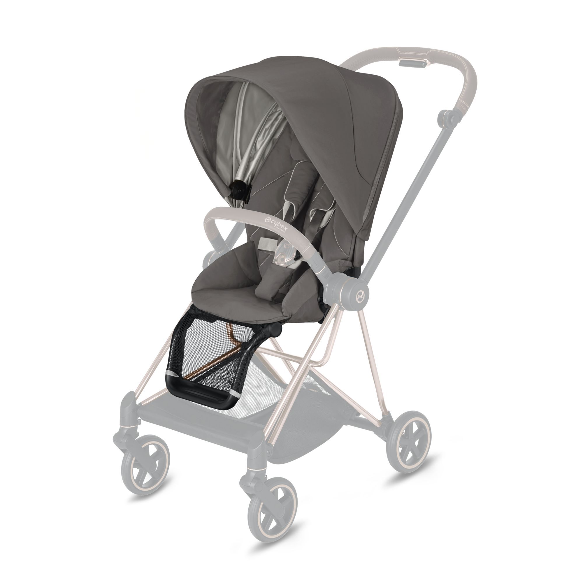 CYBEX Mios 2  Seat Pack - Soho Grey in Soho Grey large-cybex-neu image number 1 Small
