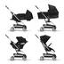 CYBEX Eezy S Twist 2 - Deep Black (Silberner Rahmen) in Deep Black (Silver Frame) large-cybex-neu Bild 6 Klein