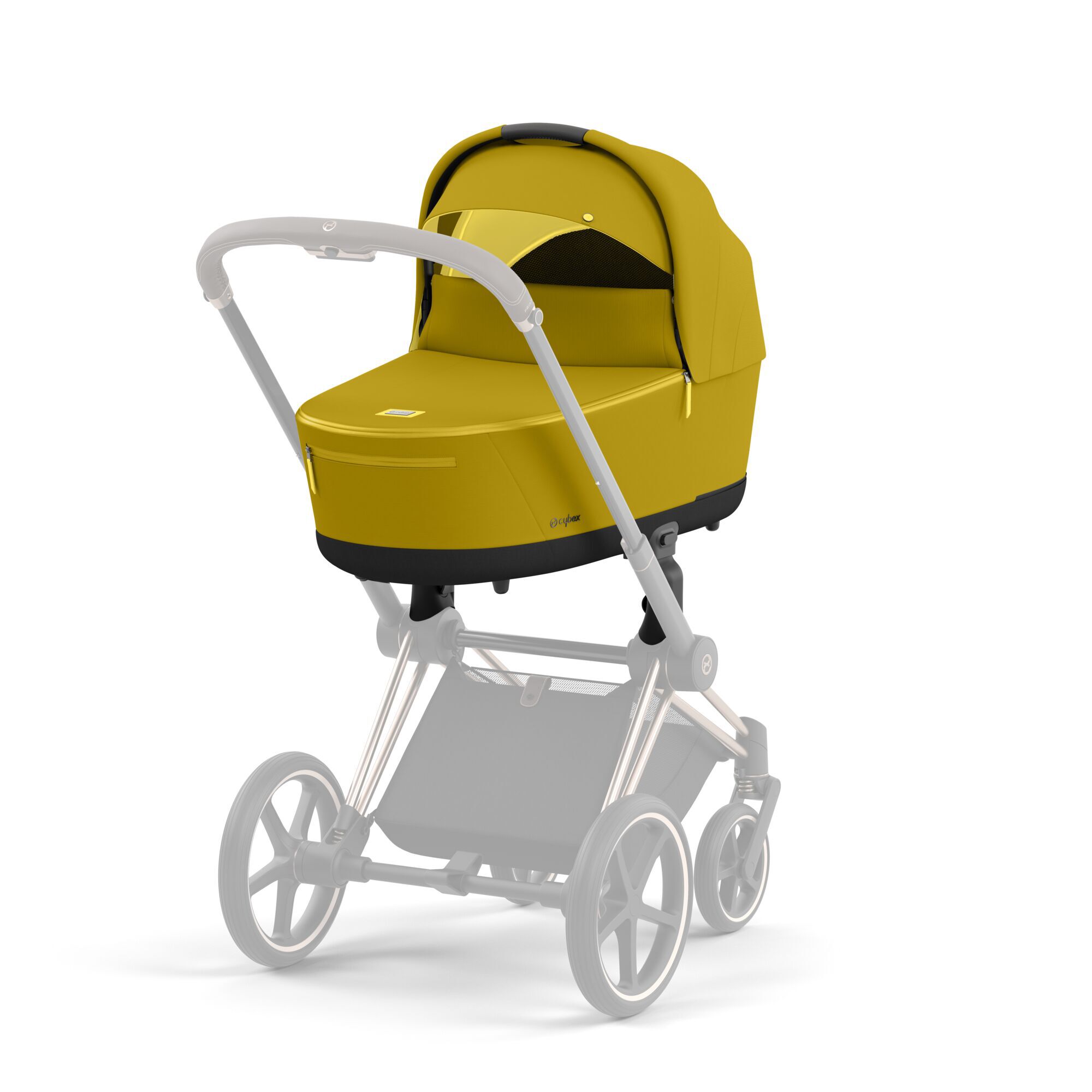 CYBEX Priam Lux Carry Cot - Mustard Yellow in Mustard Yellow large-cybex-au image number 7 Small