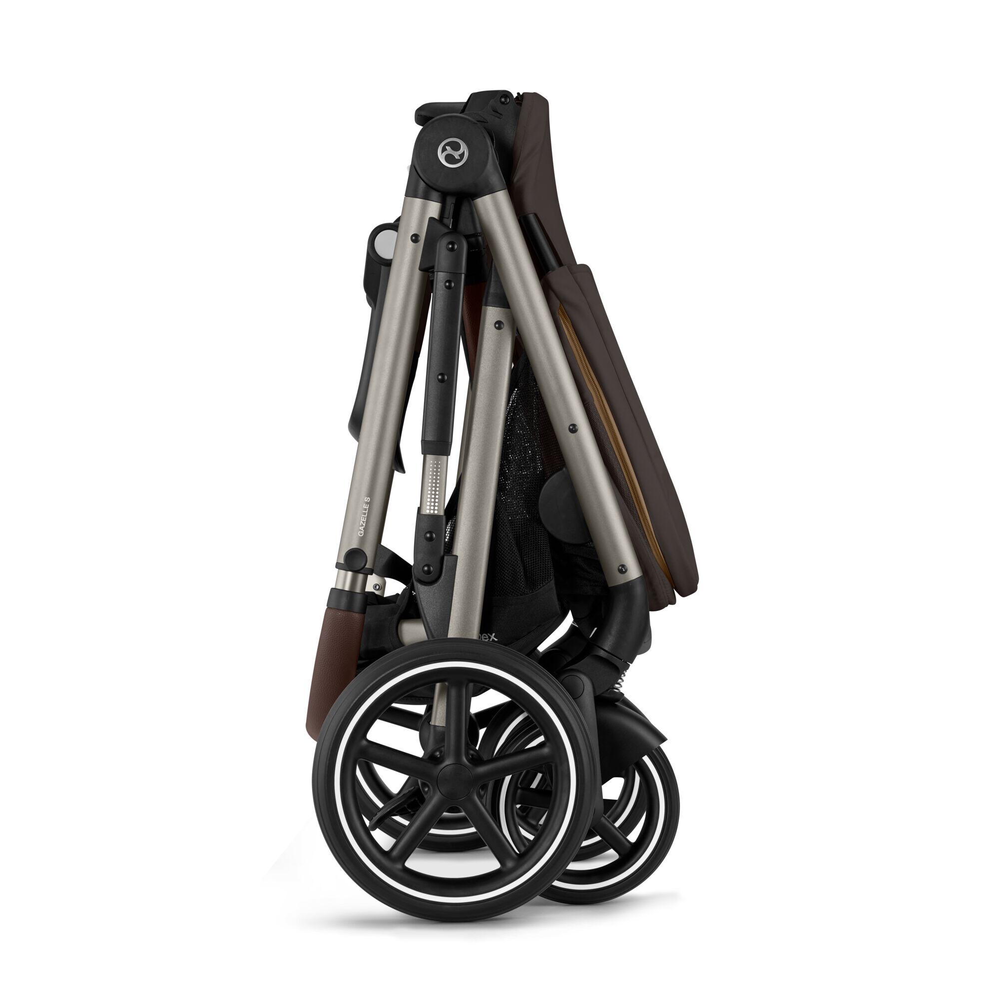 CYBEX Gazelle S - Chocolate Brown (Taupe Frame) in Chocolate Brown (Taupe Frame) large-cybex-us image number 8