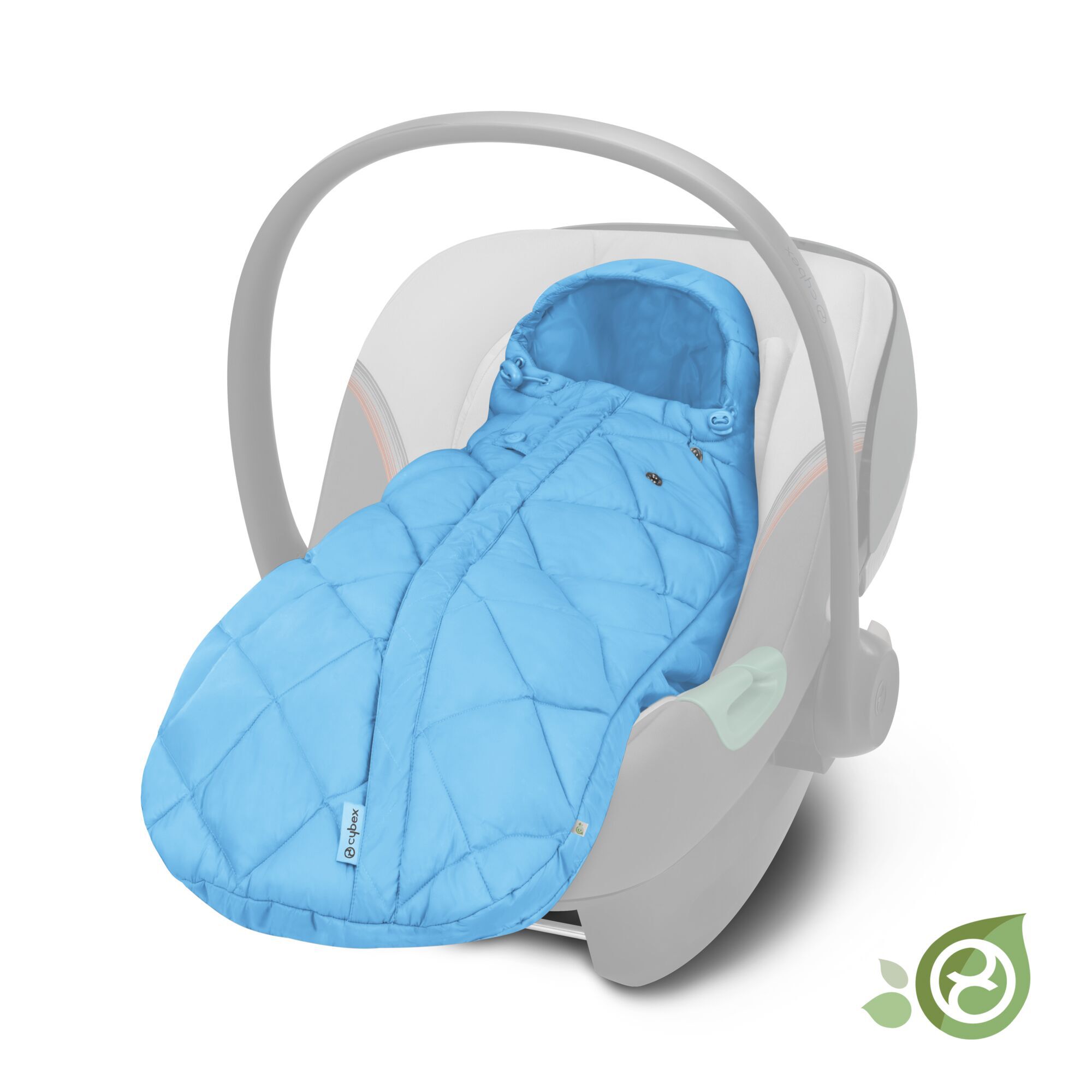 CYBEX Snogga Mini 2 - Beach Blue in Beach Blue large-cybex-row image number 4 Small
