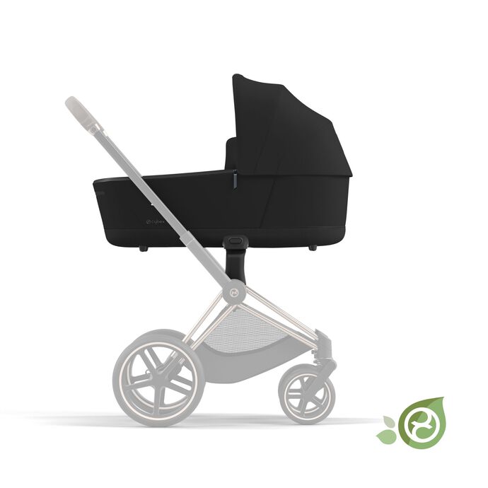 CYBEX Priam Lux Carry Cot - Onyx Black in Onyx Black large afbeelding nummer 7