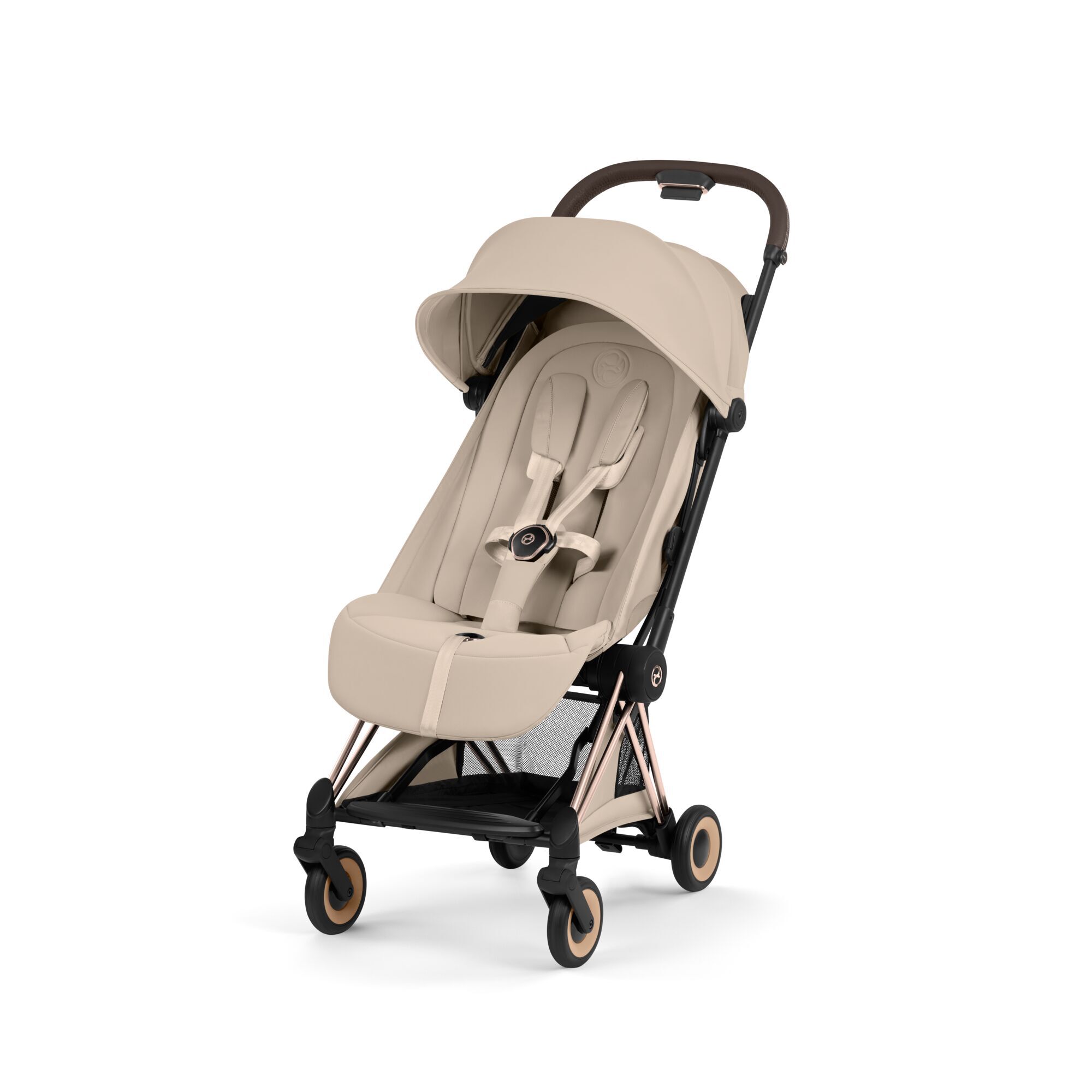 CYBEX Coya Style - Cozy Beige (Rosegold Frame) in Cozy Beige (Rosegold Frame) large-cybex-gb image number 1