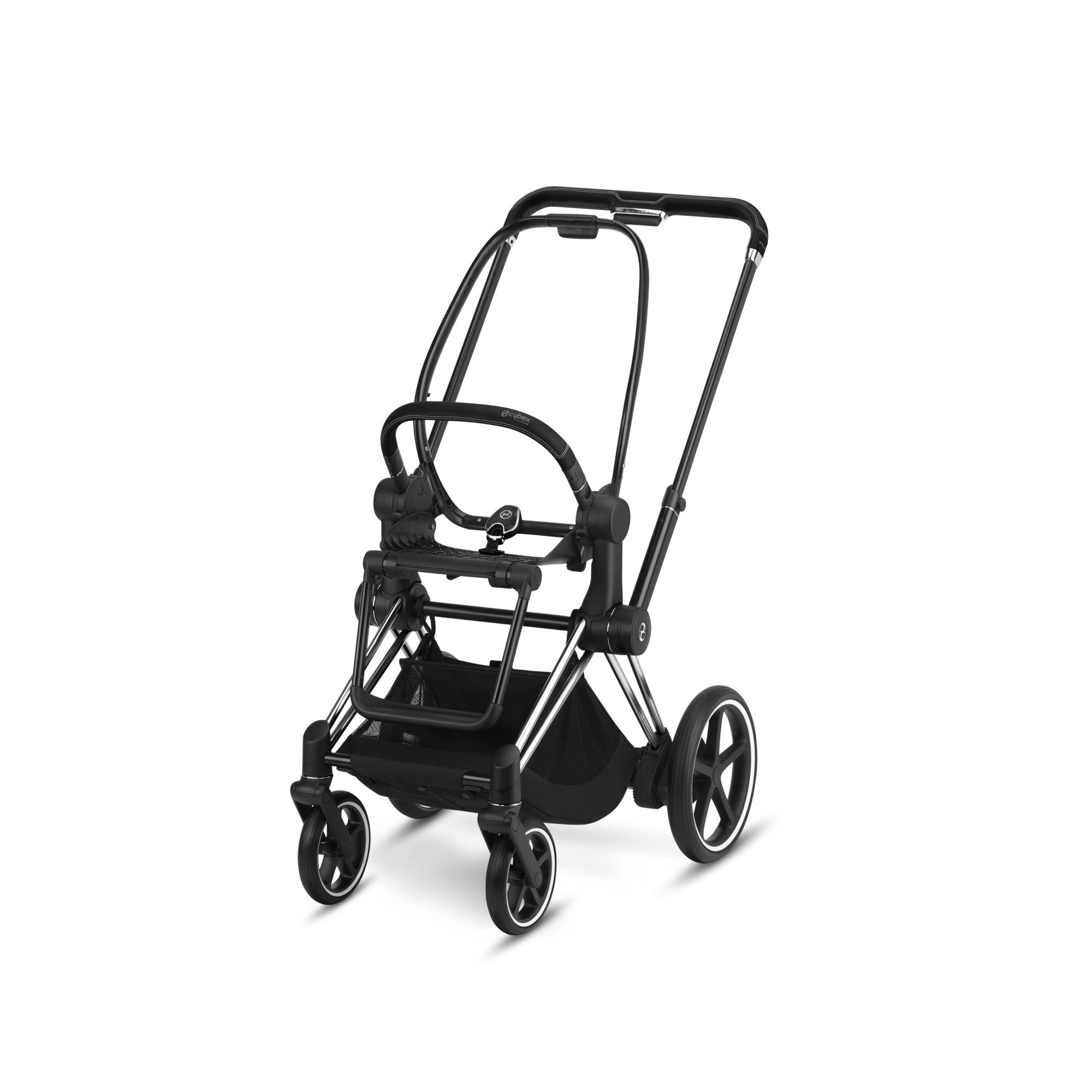 CYBEX e-Priam 1  Frame - Chrome With Black Details in Chrome With Black Details large-cybex-neu image number 1 Small