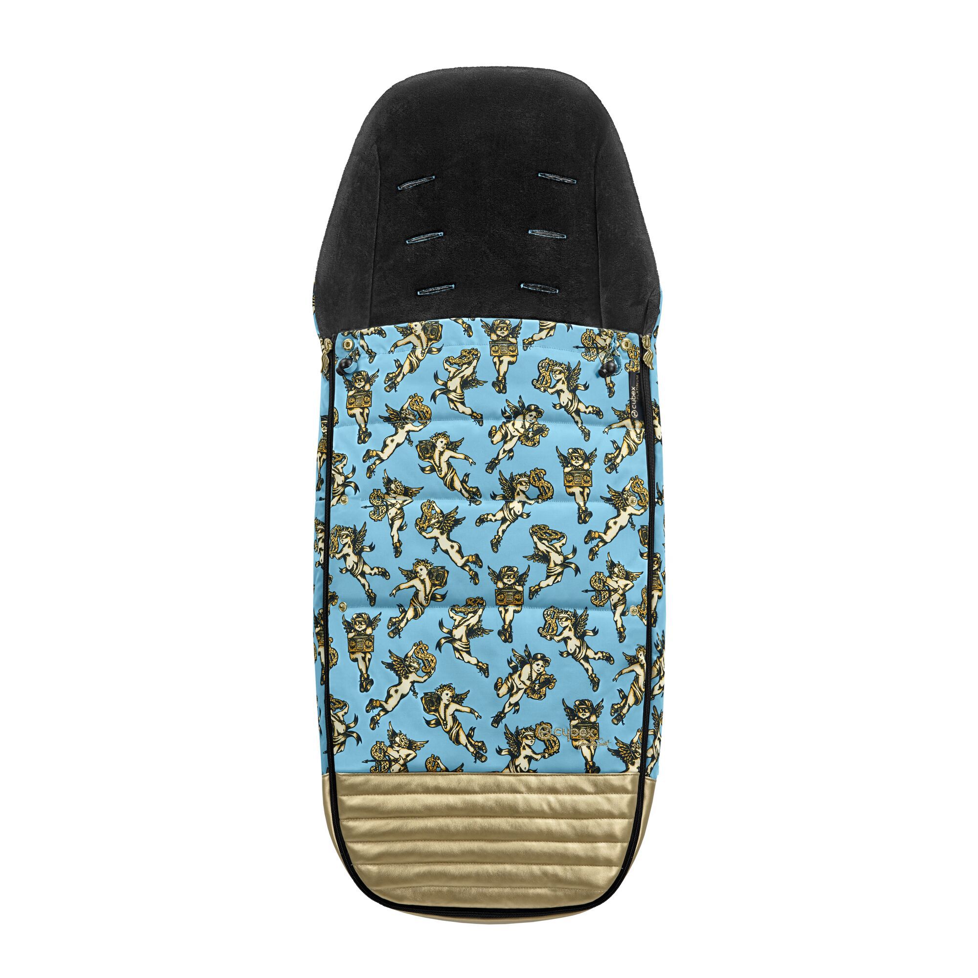 CYBEX Platinum Footmuff 1  - Cherubs Blue in Cherubs Blue large-cybex-seu image number 1 Small