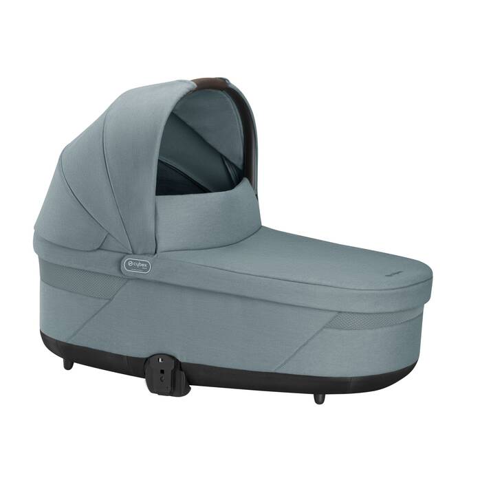 CYBEX Cot S Lux - Sky Blue in Sky Blue image number 1 CYBEX Cot S Lux - Sky Blue in Sky Blue large-cybex-ca image number 1