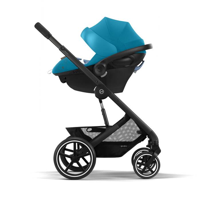 Image shows the combination of several products, sold separately. image number 4 CYBEX Balios S Lux - Moon Black in Moon Black (Black Frame) large-cybex-us image number 4
