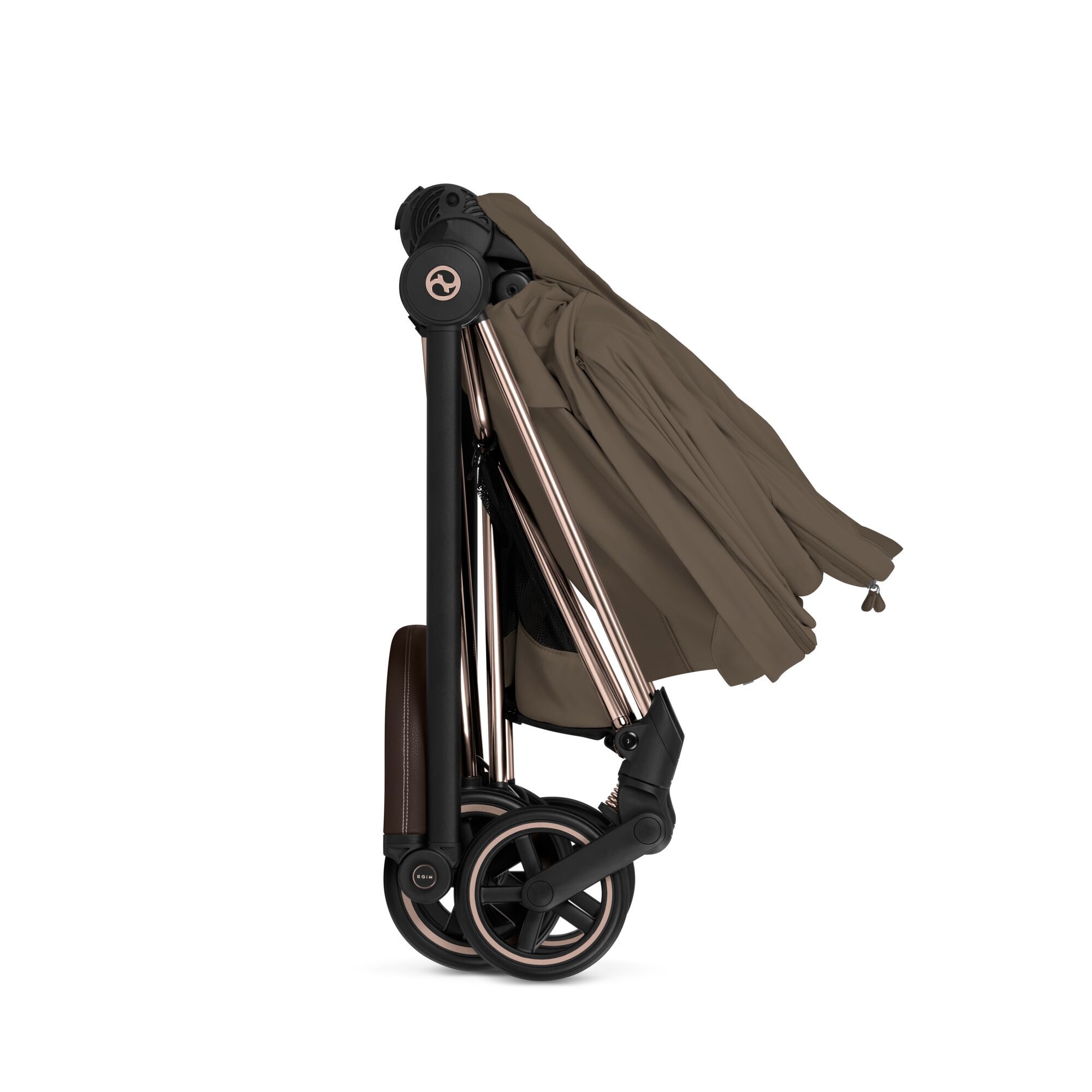 CYBEX Mios Fold Lux Carry Cot Style - Coconut Brown in Coconut Brown large-cybex-us image number 7