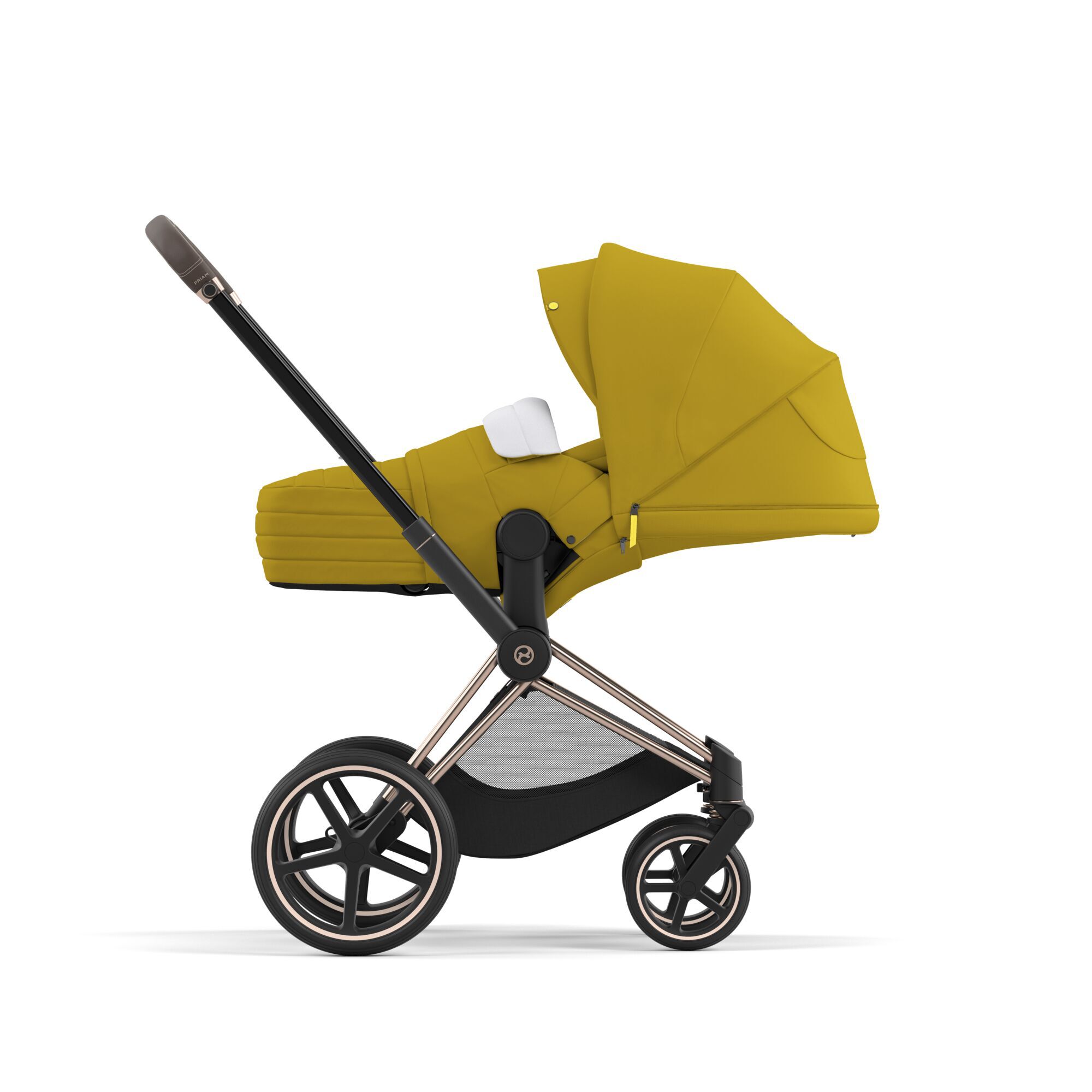 CYBEX Platinum Lite Cot - Mustard Yellow in Mustard Yellow large-cybex-neu image number 2 Small