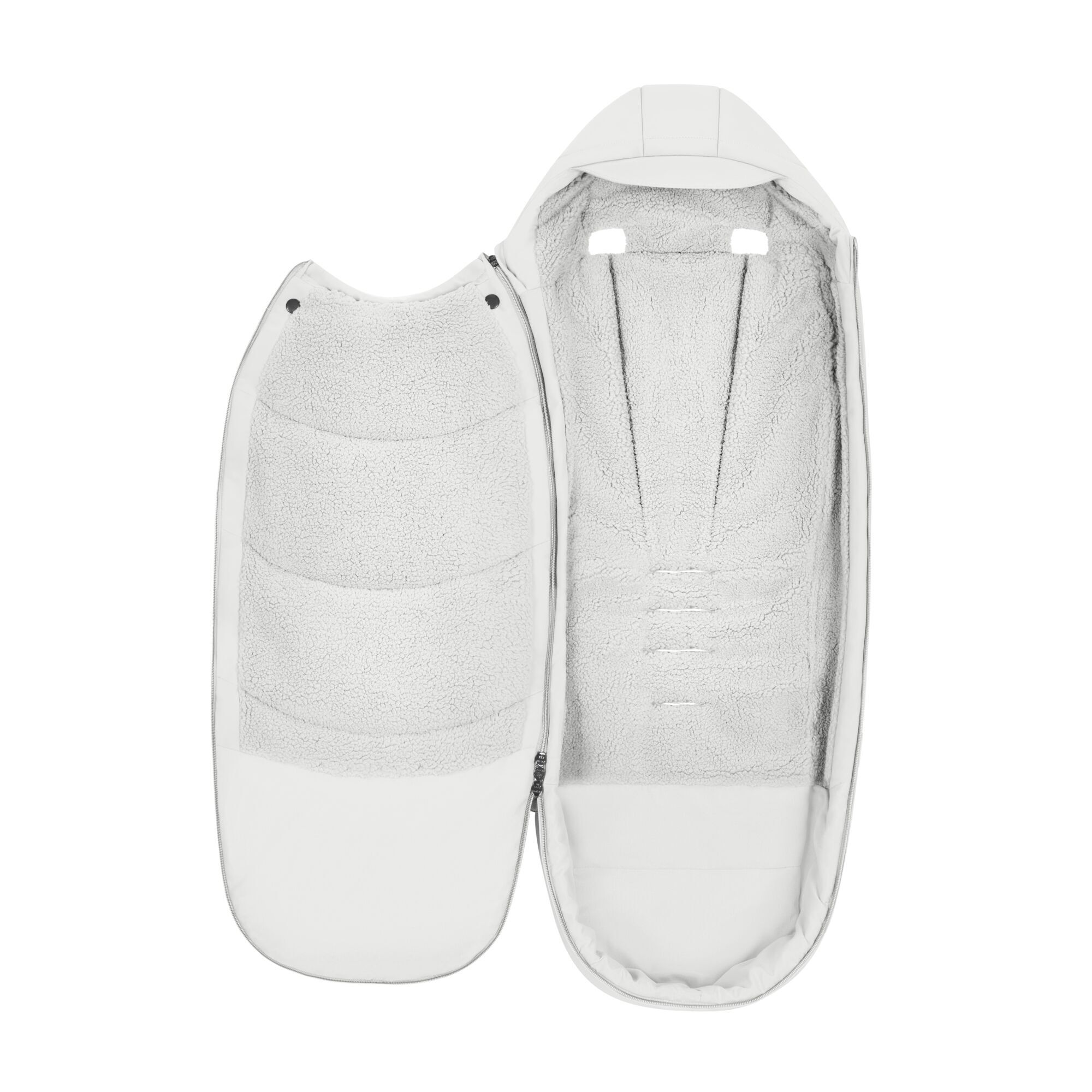 CYBEX Platinum Footmuff - Off White in Off White large-cybex-us image number 3