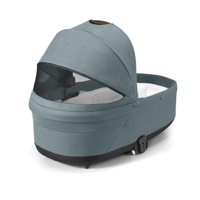 CYBEX Cot S Lux - Stormy Blue in Stormy Blue image number 4 CYBEX Cot S Lux - Stormy Blue in Stormy Blue large-cybex-neu image number 4