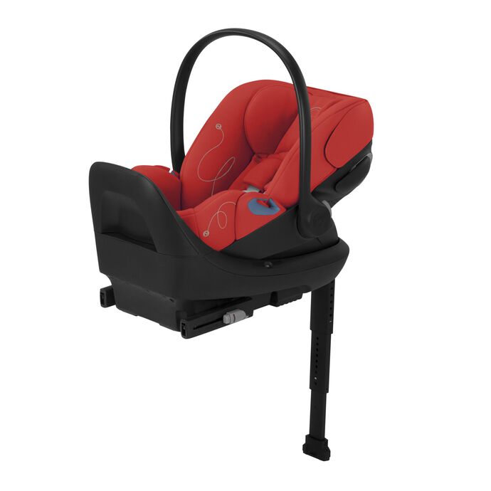 CYBEX Cloud G Lux with SensorSafe - Hibiscus Red in Hibiscus Red large image number 2