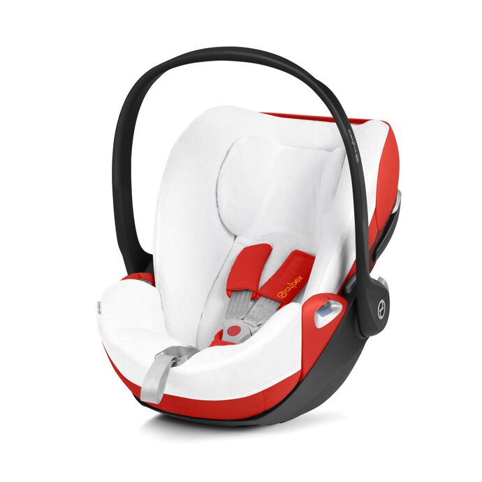 CYBEX Cloud Z i-Size Summer Cover - White in White large image number 1