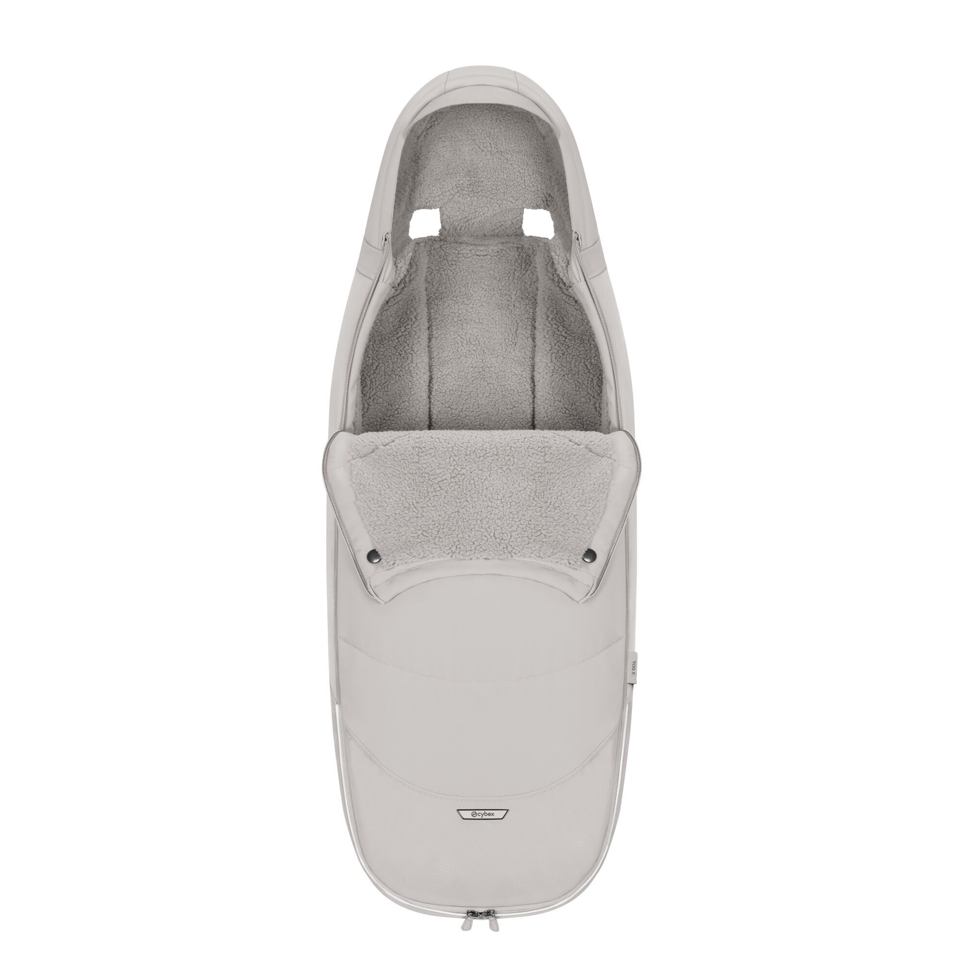 CYBEX Platinum Footmuff - City Grey in City Grey large-cybex-neu image number 2