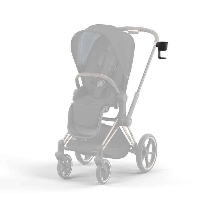 CYBEX Stroller Cup Holder - Black in Black image number 2 CYBEX Stroller Cup Holder - Black in Black large-cybex-ca image number 2