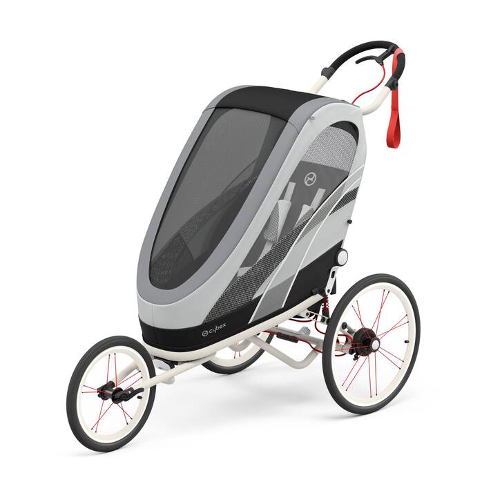 L'immagine mostra la combinazione di diversi prodotti, venduti separatamente. numero immagine 2 CYBEX ZENO Seat Pack - Medal Grey in Medal Grey large-cybex-neu numero immagine 2
