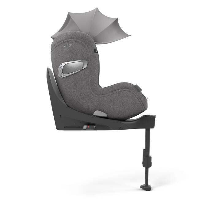 Image shows the combination of several products, sold separately. image number 5 CYBEX Sirona T i-Size - Mirage Grey (Plus) in Mirage Grey (Plus) large-cybex-cn image number 5
