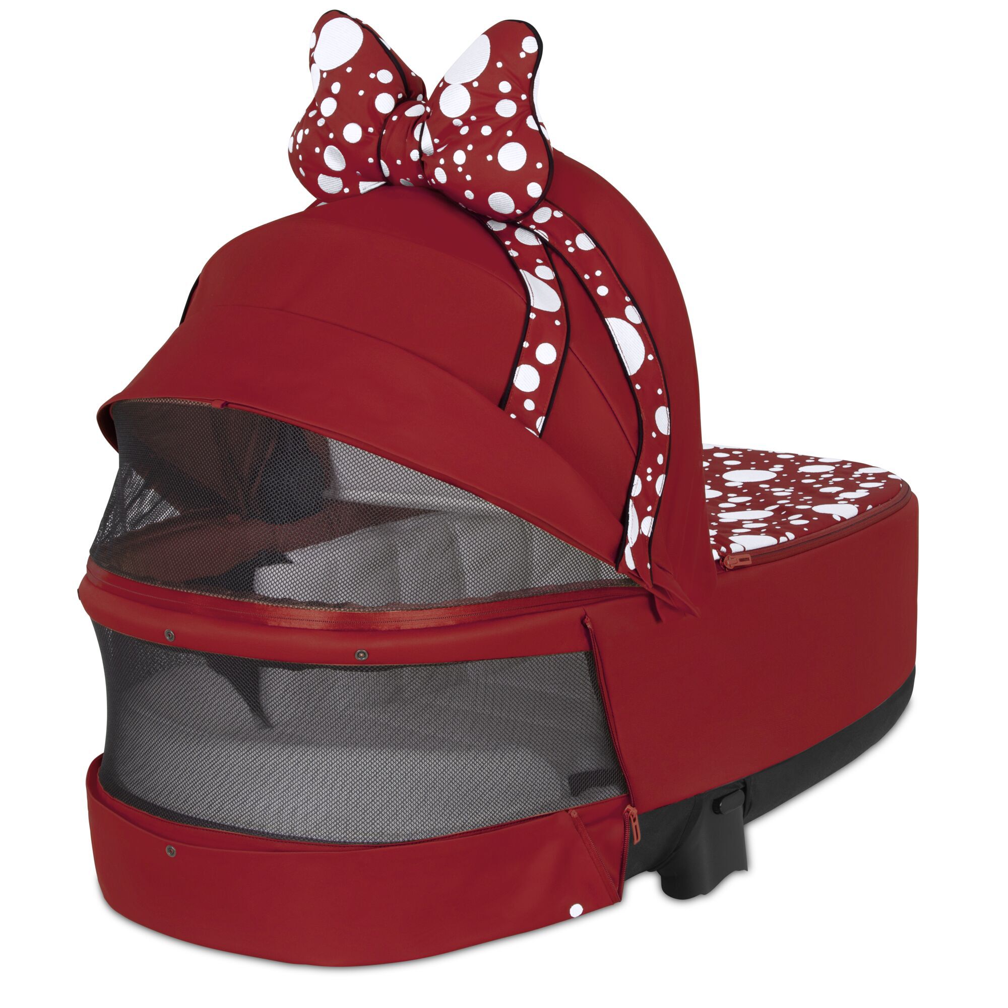 CYBEX Priam 3 Lux Carry Cot - Petticoat Red in Petticoat Red large-cybex-seu image number 4 Small