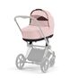 CYBEX Priam Lux Carry Cot - Peach Pink in Peach Pink large image number 6 Small