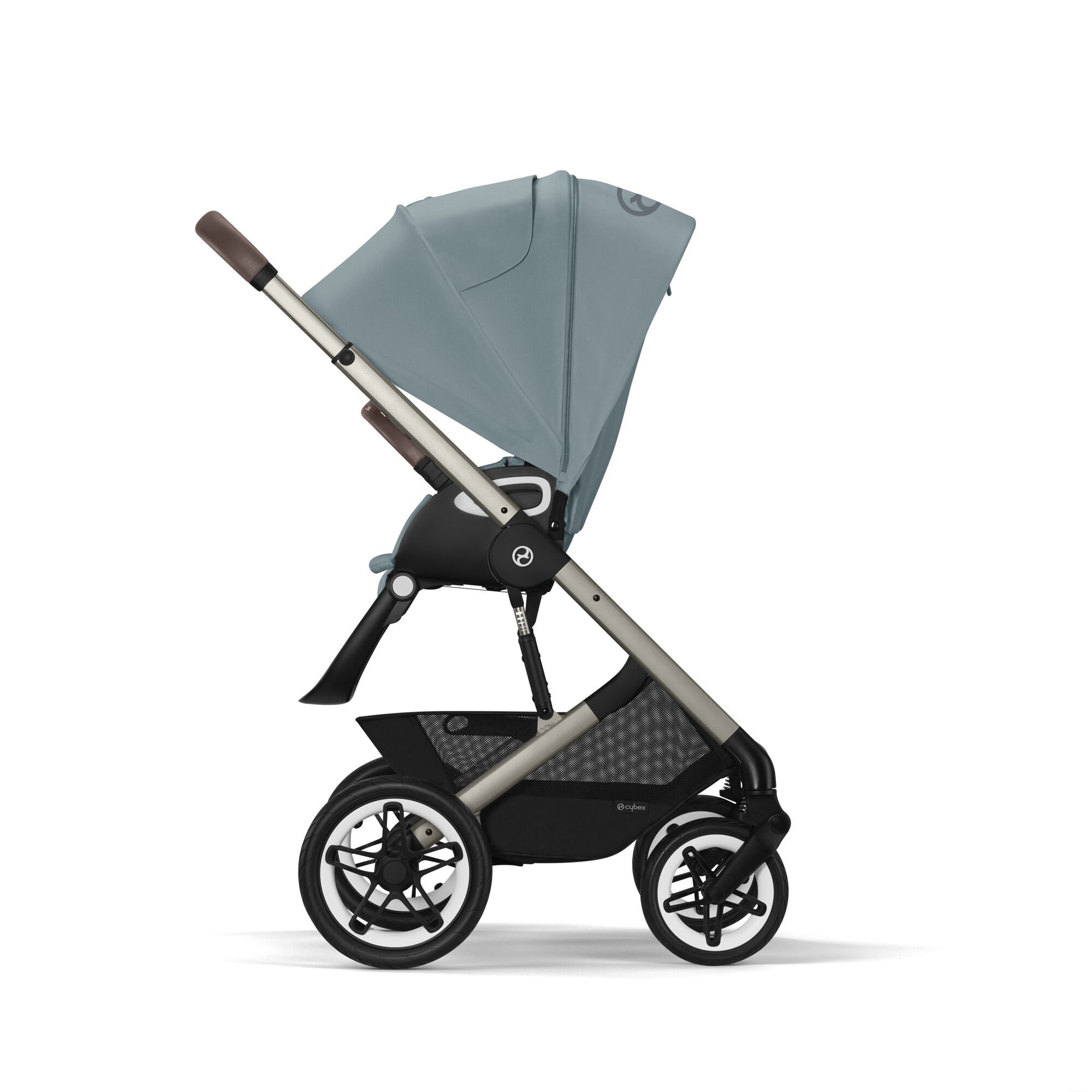 CYBEX Talos S Lux - Stormy Blue in Stormy Blue (Taupe Frame) large-cybex-gb image number 7 Small