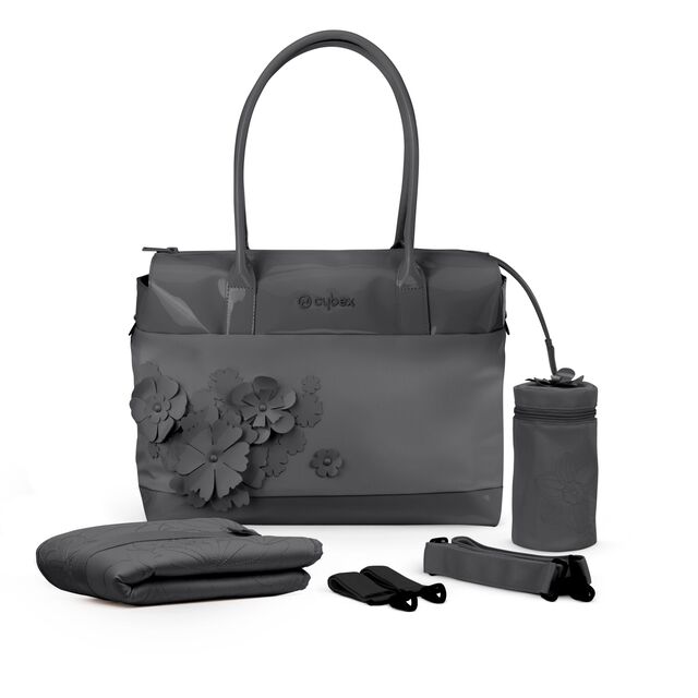Changing Bag Simply Flowers - Dream Grey