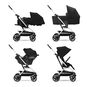 CYBEX Eezy S Twist+2 2023 - Moon Black in Moon Black (Silver Frame) large image number 6 Small