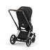 CYBEX e-Priam Frame - Chrome With Brown Details in Chrome With Brown Details large-cybex-gb image number 7 Small