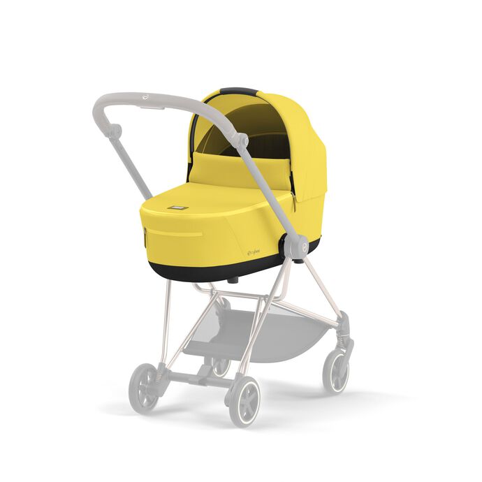 CYBEX Mios Lux Carry Cot - Mustard Yellow in Mustard Yellow large image number 6