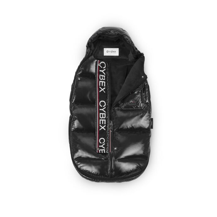 CYBEX Mini saco cobre-pés de inverno Platinum – Deep Black in Deep Black large número da imagem 3