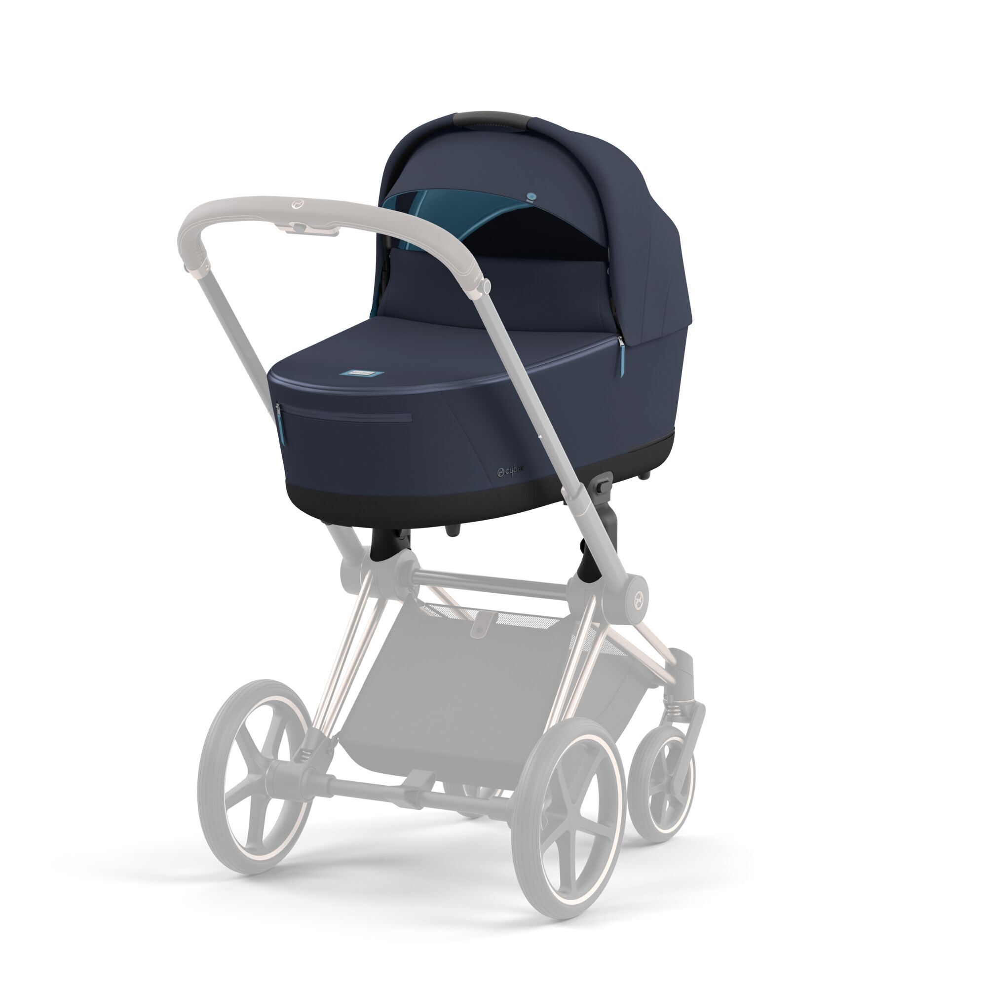 CYBEX Priam Lux Carry Cot - Nautical Blue in Nautical Blue large-cybex-au image number 7 Small