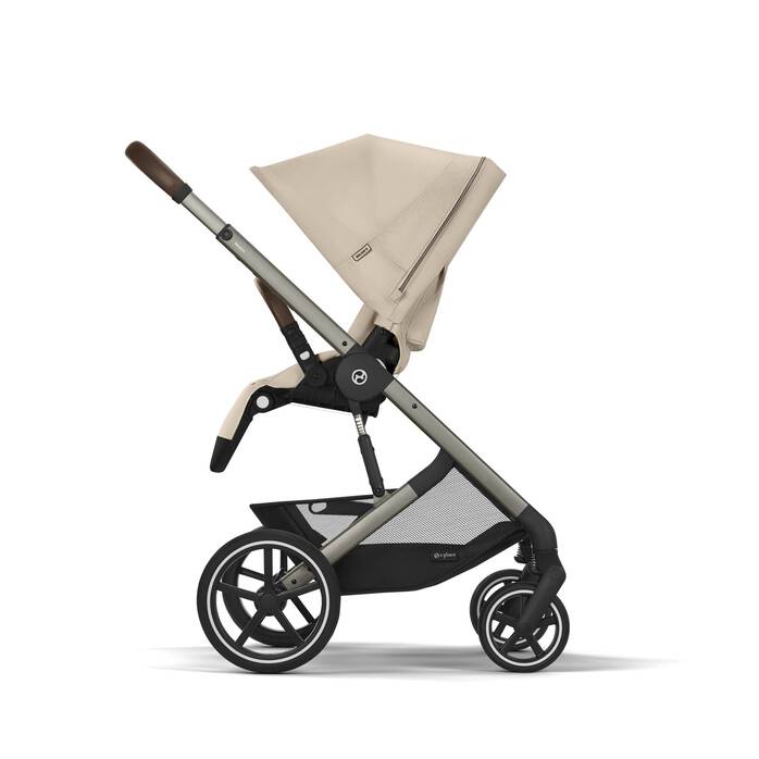 CYBEX Balios S Lux - Almond Beige (Taupe Frame) in Almond Beige (Taupe Frame) image number 6 CYBEX Balios S Lux - Almond Beige (Taupe Frame) in Almond Beige (Taupe Frame) large-cybex-neu image number 6