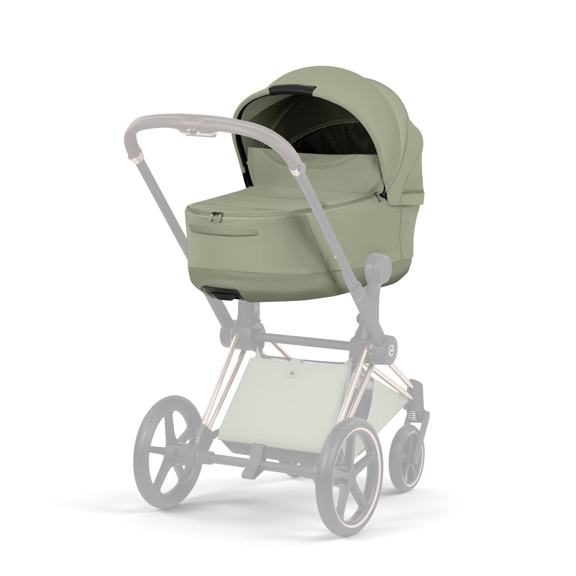 CYBEX Priam Fold Lux Carry Cot Style - Sage Green in Sage Green large-cybex-us image number 4