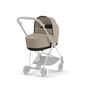 CYBEX Mios Lux Carry Cot - Cozy Beige in Cozy Beige large image number 6 Small