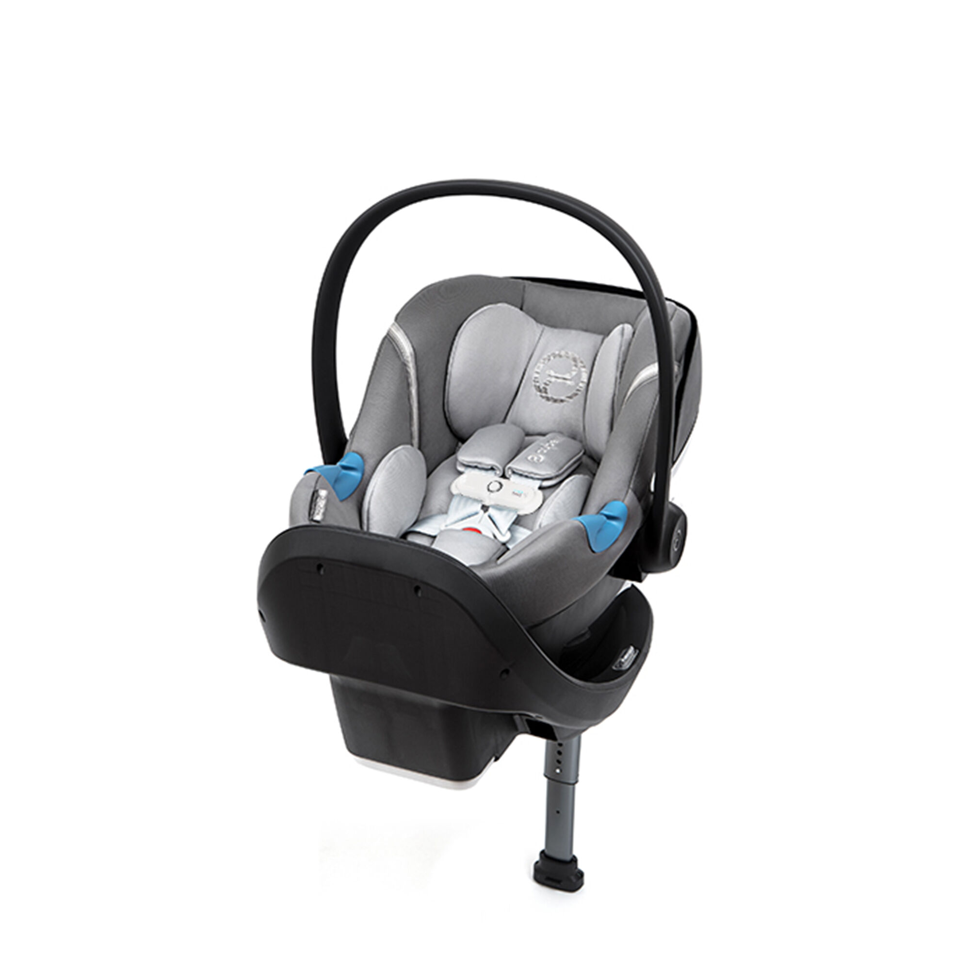 CYBEX Aton M SensorSafe SafeLock Base - Manhattan Grey in Manhattan Grey large-cybex-us image number 1 Small