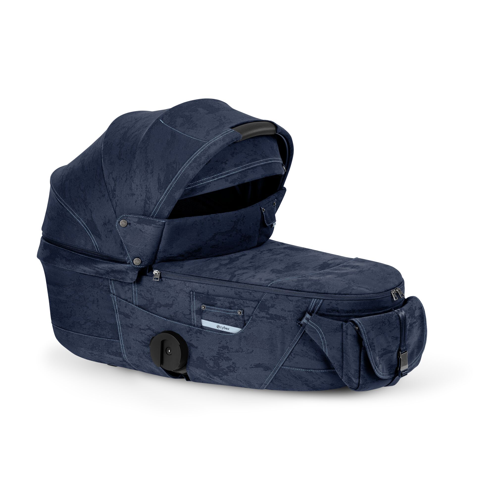 CYBEX Mios/Coya Fold Lux Carry Cot - Style Collection - Rebellious Luxury Denim Blue in Rebellious Luxury Denim Blue large-cybex-neu č&iacute;slo sn&iacute;mku 1