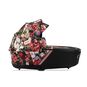 CYBEX Priam Lux Carry Cot - Spring Blossom Dark in Spring Blossom Dark large image number 3 Small