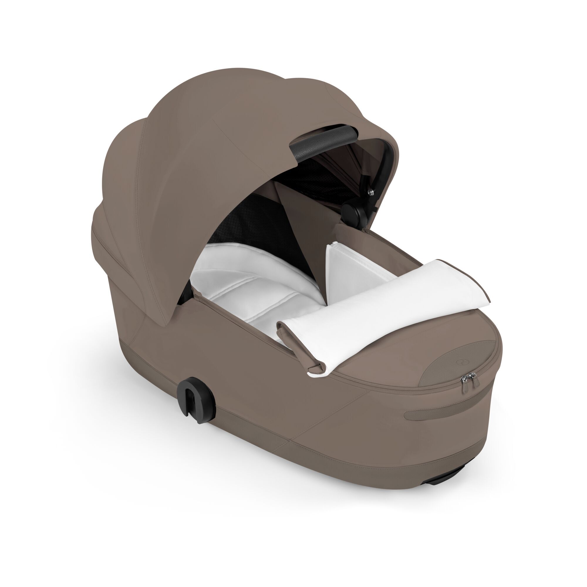 CYBEX Priam Fold Lux Carry Cot - Style Collection - Coconut Brown in Coconut Brown large-cybex-neu Bild 2