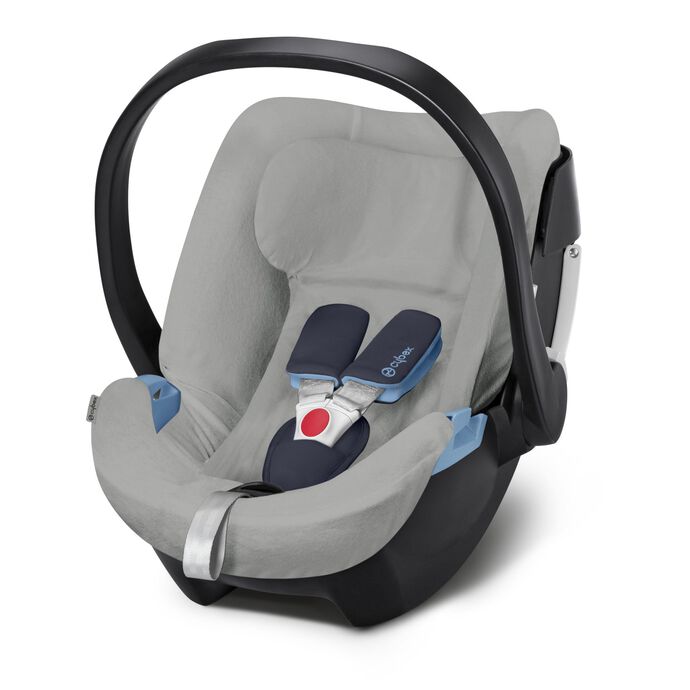 CYBEX Aton 5 Summer Cover - Grey in Grey large image number 1