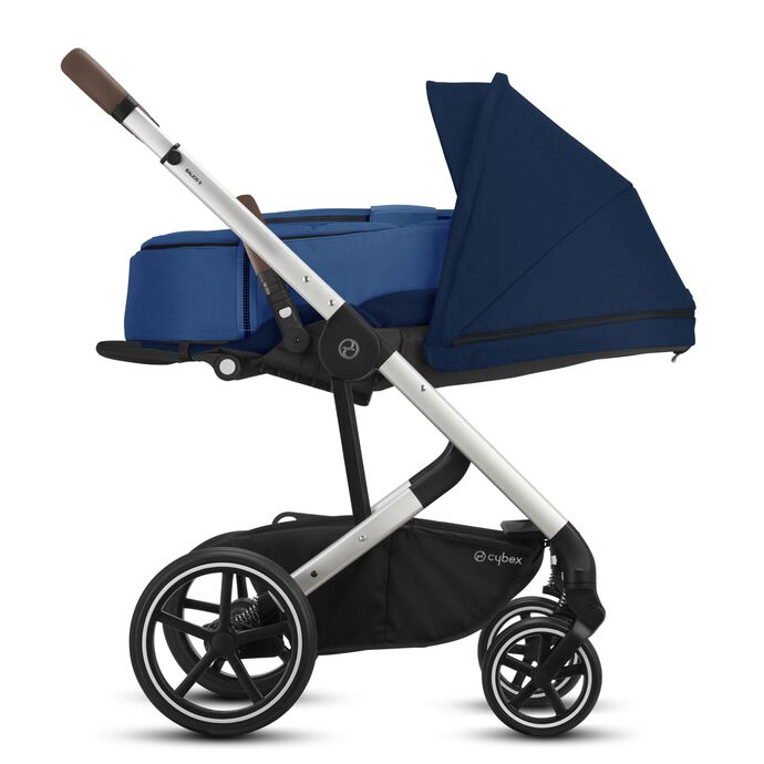 CYBEX Balios S Lux – Navy Blue (Chassis prateado) in Navy Blue (Silver Frame) large número da imagem 4