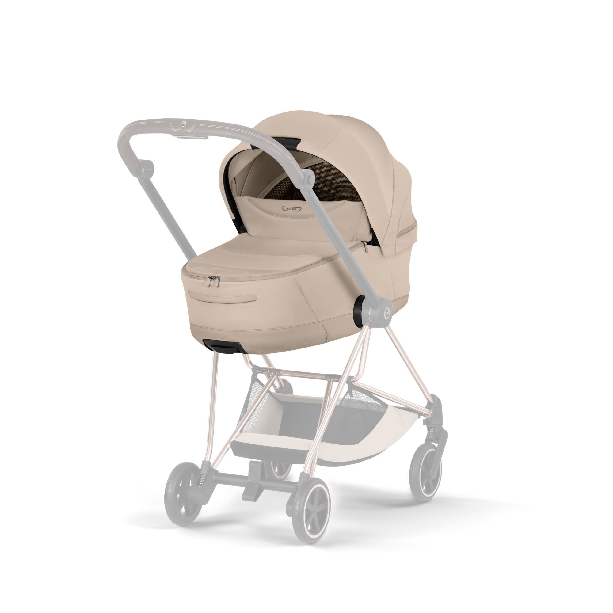 CYBEX Mios Fold Lux Carry Cot Style - Cozy Beige in Cozy Beige large-cybex-us image number 6