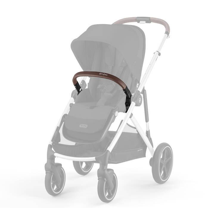 CYBEX Gazelle S Bumper Bar - Brown (Taupe Frame) in Brown (Taupe Frame) image number 2 CYBEX Gazelle S Bumper Bar - Brown (Taupe Frame) in Brown (Taupe Frame) large-cybex-us image number 2