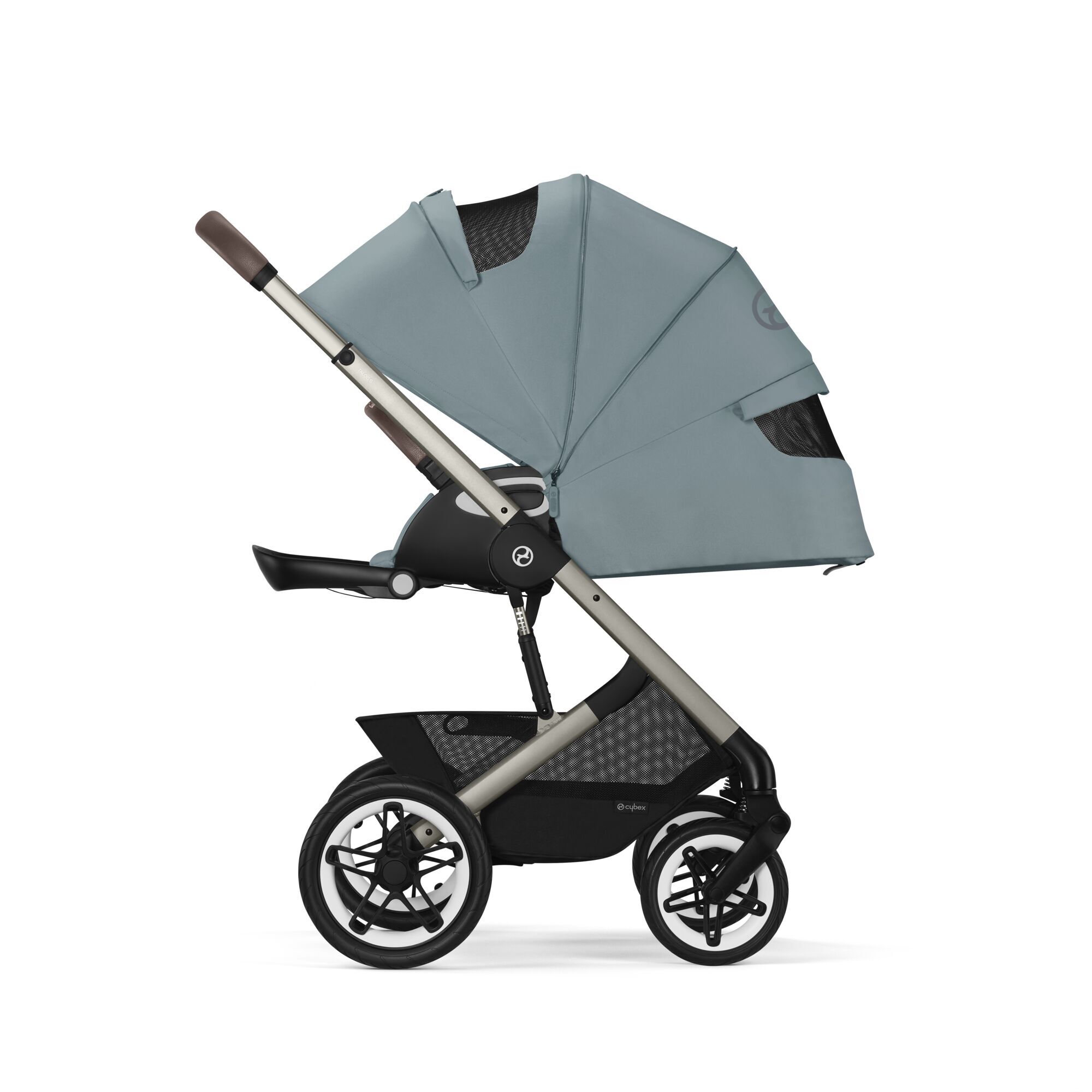 CYBEX Talos S Lux - Stormy Blue in Stormy Blue (Taupe Frame) large-cybex-gb image number 6 Small