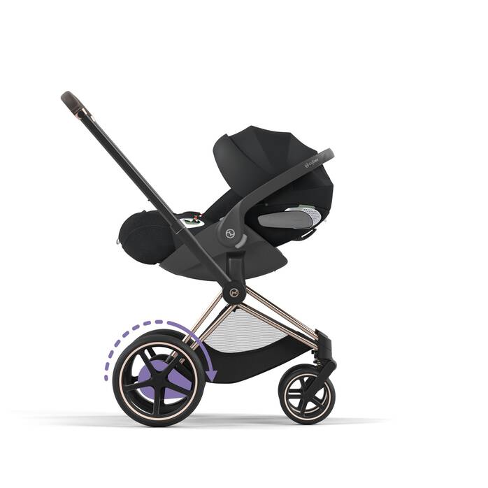 Die Abbildung zeigt die Kombination mehrerer Produkte, die separat verkauft werden. Bild 6 CYBEX e-Priam in  large Bild 6