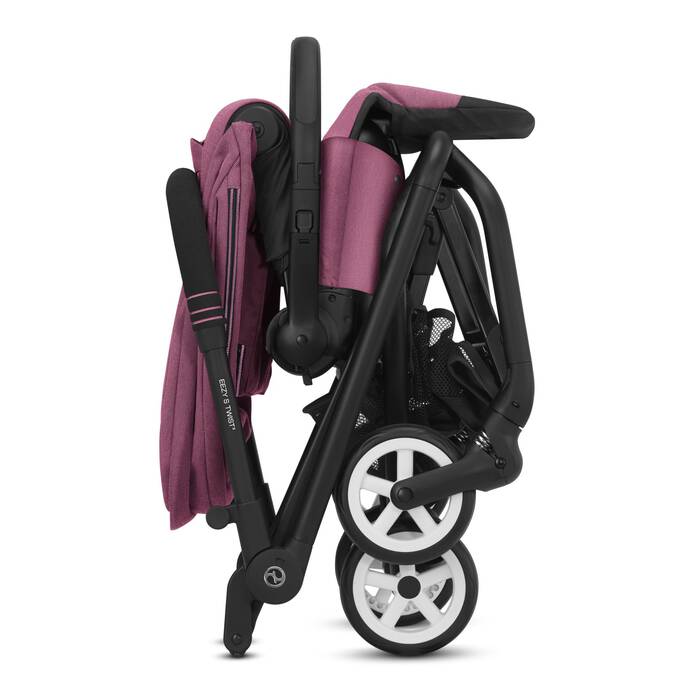 CYBEX Eezy S Twist 2 - Magnolia Pink (Black Frame) in Magnolia Pink (Black Frame) image number 4 CYBEX Eezy S Twist 2 - Magnolia Pink (Black Frame) in Magnolia Pink (Black Frame) large-cybex-neu image number 4