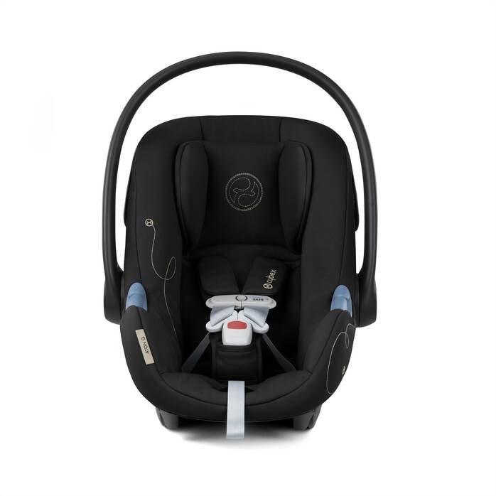 CYBEX Eos and Aton G Travel System - Moon Black (Silver Frame) in Moon Black (Silver Frame) image number 6 CYBEX Eos and Aton G Travel System - Moon Black (Silver Frame) in Moon Black (Silver Frame) large-cybex-us image number 6